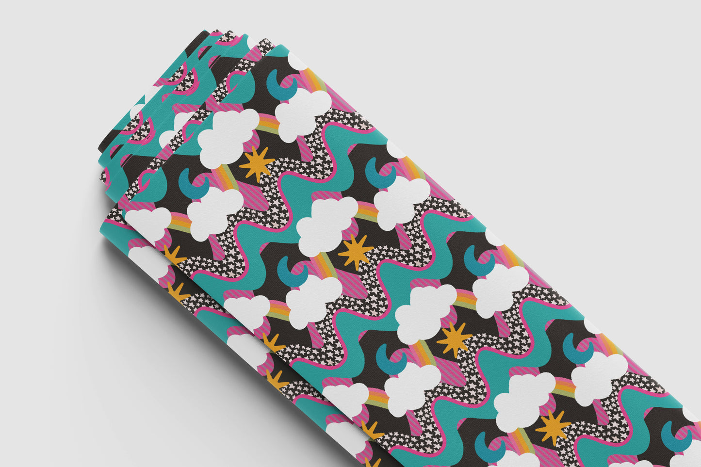 Bright Celestial Fabric
