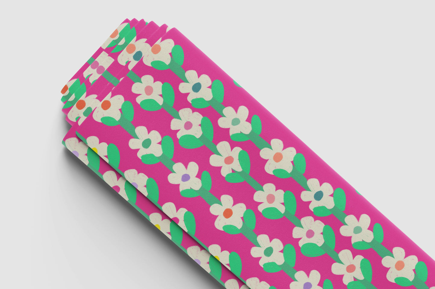 Colorful Flowers Fabric