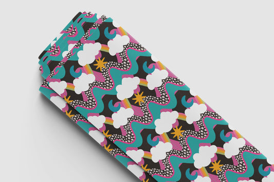 Bright Celestial Fabric