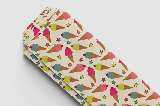 Colorful Ice Cream Fabric