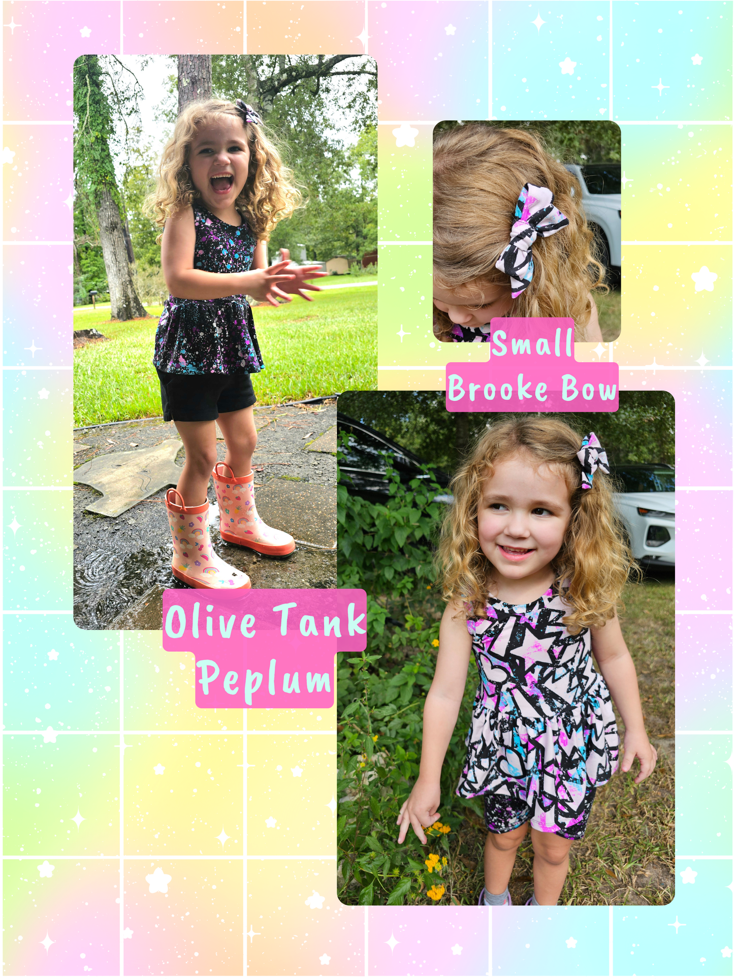 Olive Tank Peplum